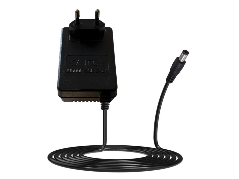 12 Volt 1000Ma Oplader Met Ronde Plug
