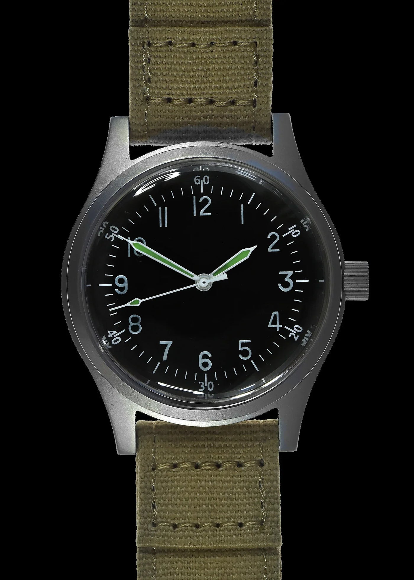 A-11 1940s WOII Pattern Automatisch 100m/330ft waterbestendig – Wit