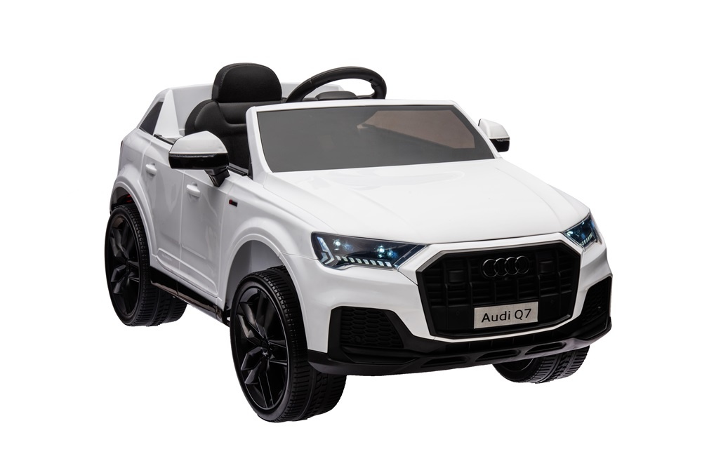 Audi Q7 Elektrische Kinderauto, 12 Volt, Rubber Banden En Meer!