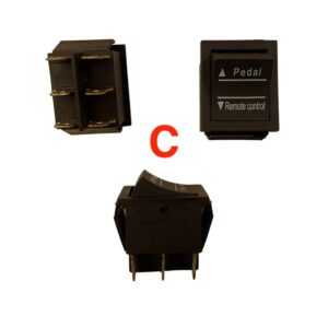Schakelaars En Aan/Uit Knopjes Voor Elektrische Kinderauto's, Motors En Quads - (C) Pedal - Remote Control