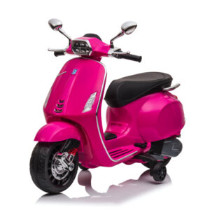 Vespa Sprint, 12 Volt Elektrische Scooter Met Muziek En Meer!