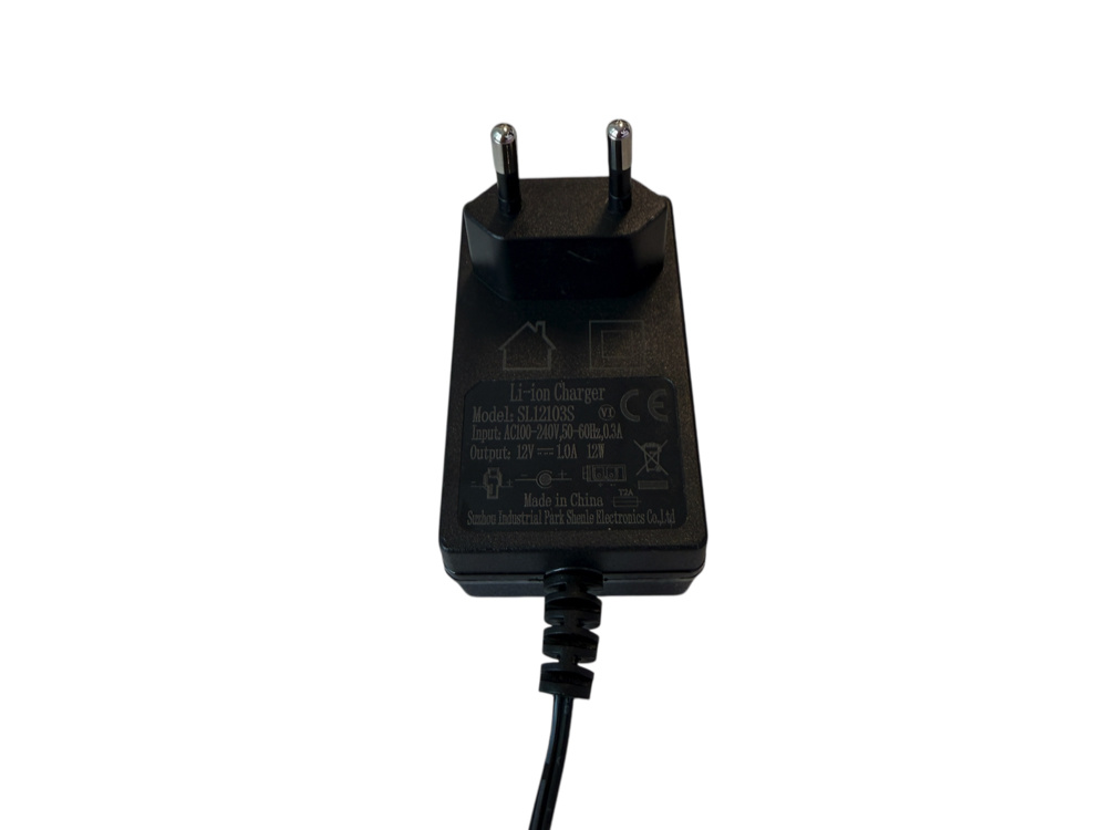 Peg Perego 12 Volt 1000 Ma (1A) Oplader Met Ronde Plug Voor Lithium Accu's