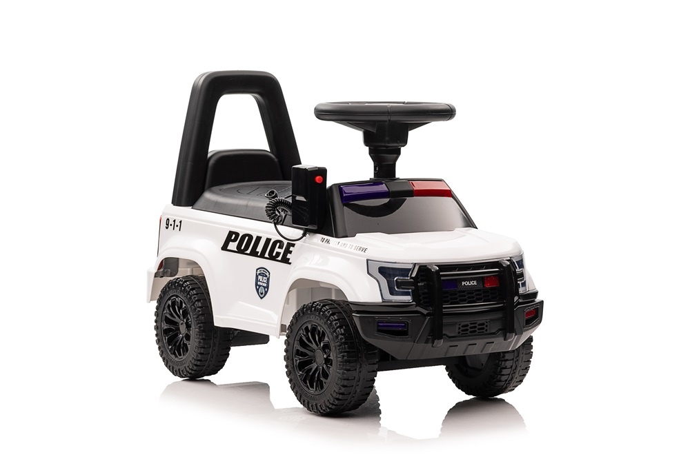Politie Loopauto Met Sirene Lichten En Een Echte Walkie Talkie