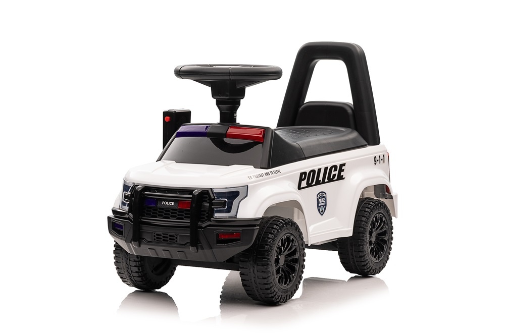 Politie Loopauto Met Sirene Lichten En Een Echte Walkie Talkie