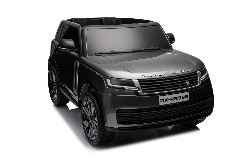 2-Persoons Range Rover, 24 Volt Elektrische Kinderauto, Mp4-Scherm, Rubberen Banden, Leder Zitting