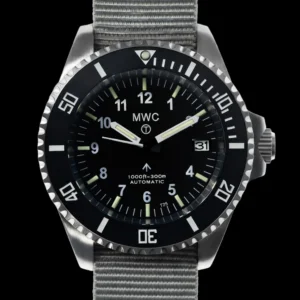 MWC 24 Jewel 300m Automatisch militaire duikhorloge Horloge with – NATO strap