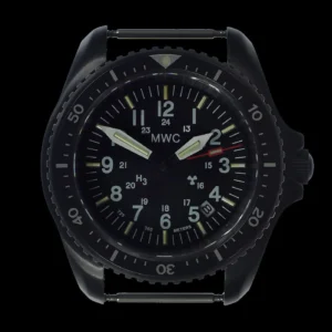 MWC Automatisch zwart PVD militaire duikhorloge Horloge - Tritium / – NATO strap