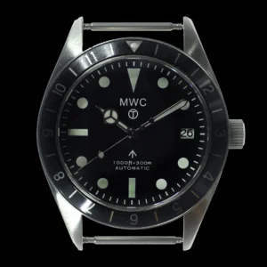 MWC Classic 1960s Pattern Automatisch Dual Time Zone Divers Pattern – Wit