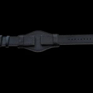 18mm German "Luftwaffe / Bund” Aviators Leather Militair Horloge Strap
