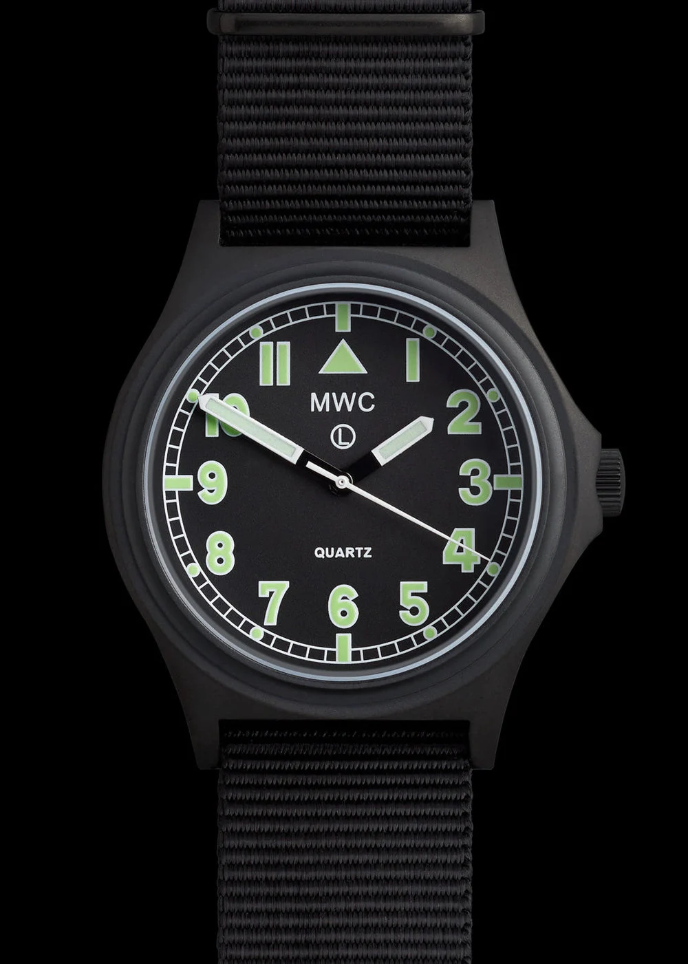 MWC G10 100m / 330ft waterbestendig Search and Rescue (SAR) zwart PVD – NATO strap