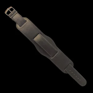 Brown 1950s Pattern 20mm Leather Militair Horloge Strap – Au