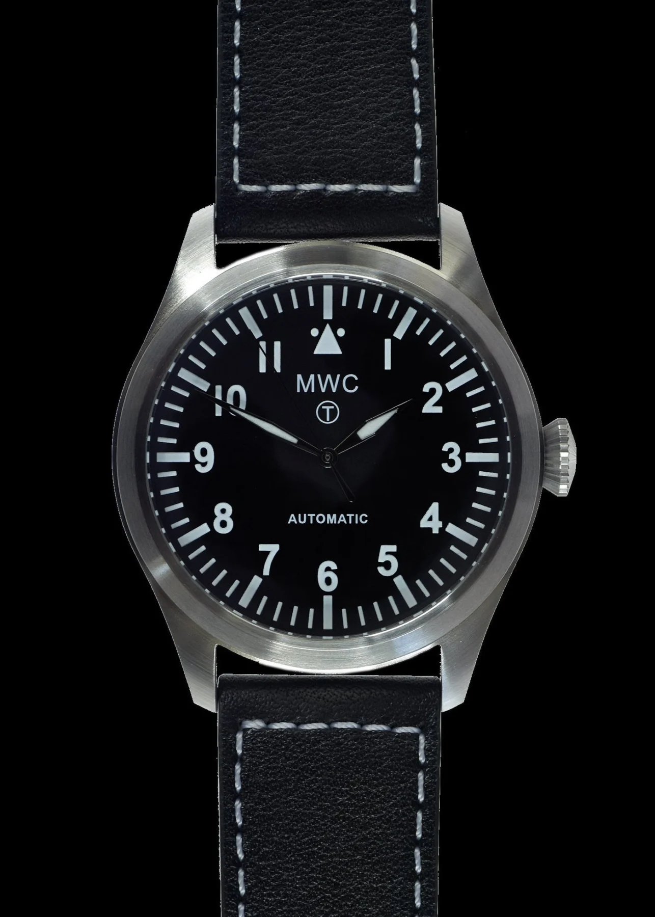 MWC 1940s Pattern Classic 46mm Limited Edition XL Militair Pilots – Zwart