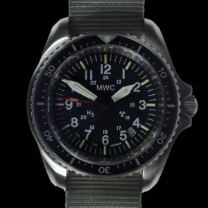 MWC roestvrij staal Automatisch militaire duikhorloge Horloge - – Zwart