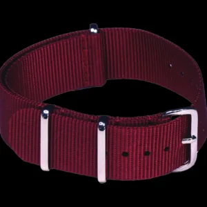 22mm Dark Red NATO Militair Horloge Strap