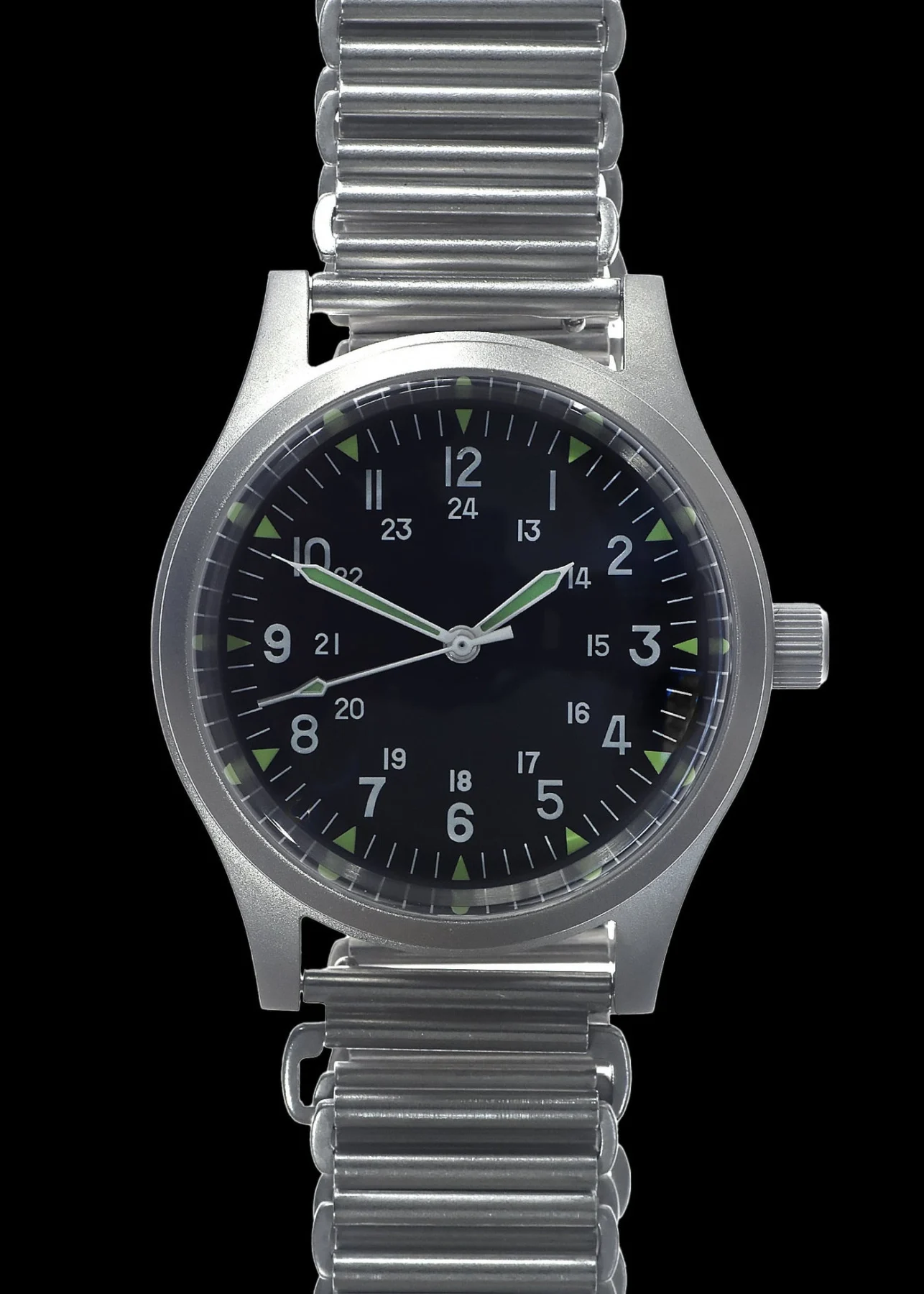 GG-W-113 U.S 1960s Pattern 100m/330ft waterbestendig Automatisch – Wit