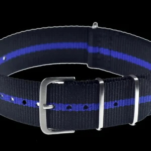 20mm "Thin Blue Line" Police Pattern Ballistic Nylon Webbing Strap