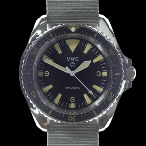 MWC 1970s Pattern Automatisch militaire duikhorloge Horloge with – NATO strap