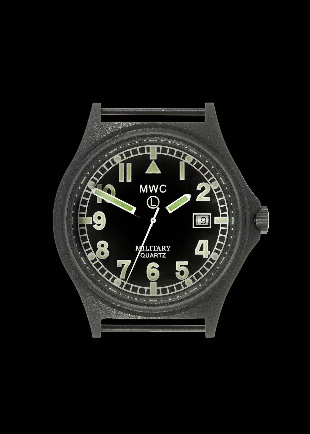 MWC G10 50m waterbestendig PVD Stealth with Battery Hatch, Solid – NATO strap