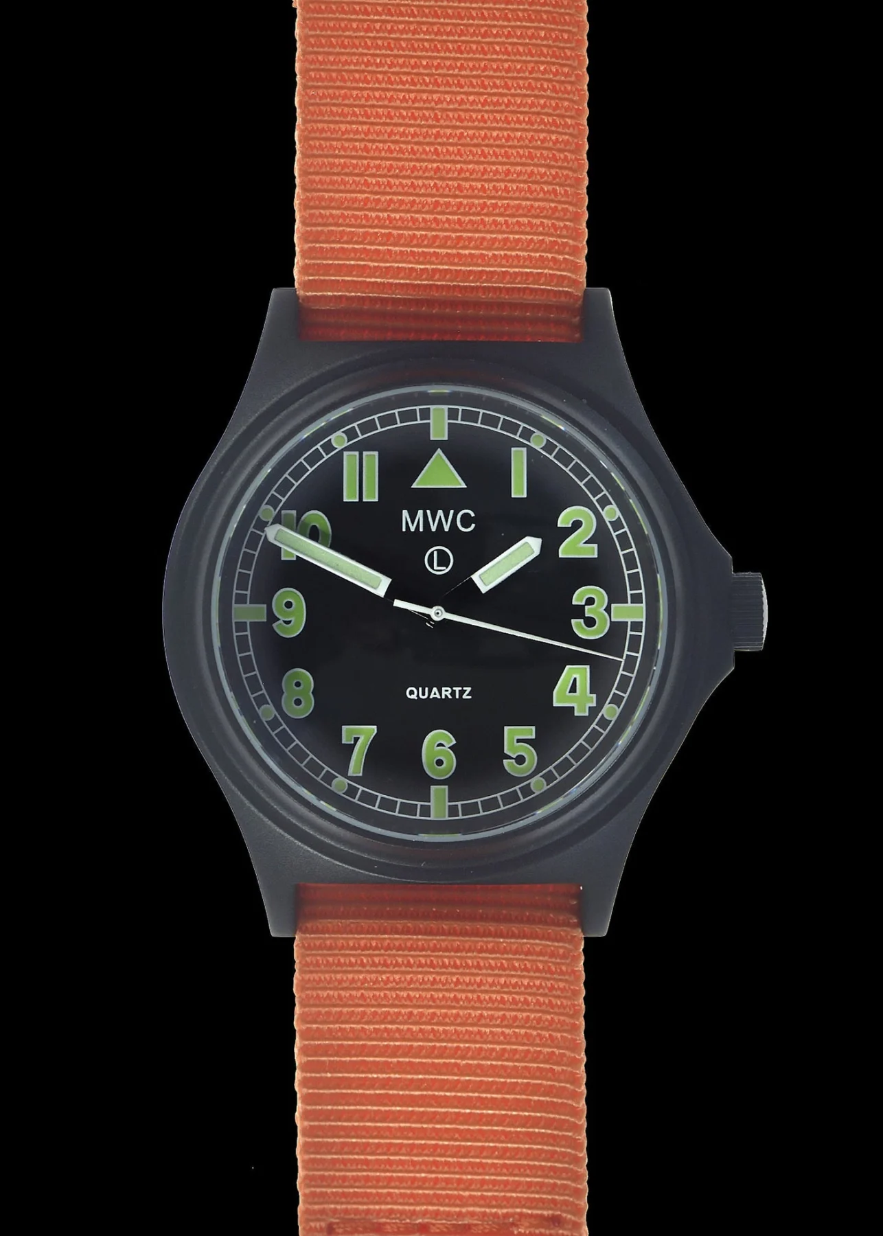 MWC G10 100m / 330ft waterbestendig Search and Rescue (SAR) zwart PVD – NATO strap