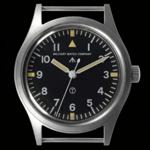 W10 1960s Pattern Handwound Militair Horloge with plexiglas and – NATO strap
