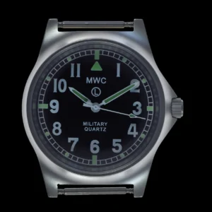 MWC G10 LM zonder datum roestvrij staal Militair Horloge (Grey Strap) – Grijs