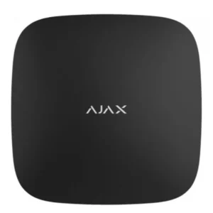 AJAX HUB 2, ZWART, MET 2X GSM EN IP COMMUNICATIE