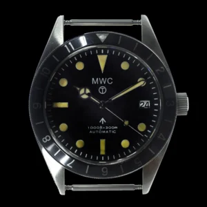 MWC Classic 1960s Pattern Dual Time Zone Automatisch Divers Horloge – Wit