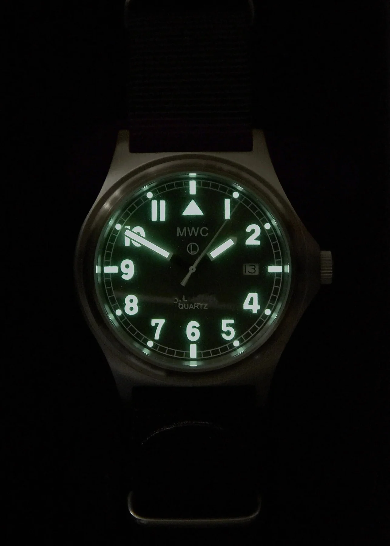 MWC G10 100m / 330ft ft waterbestendig roestvrij staal Militair – Wit