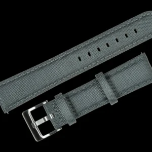 22mm Grey Sailcloth CORDURA® Horlogestrap
