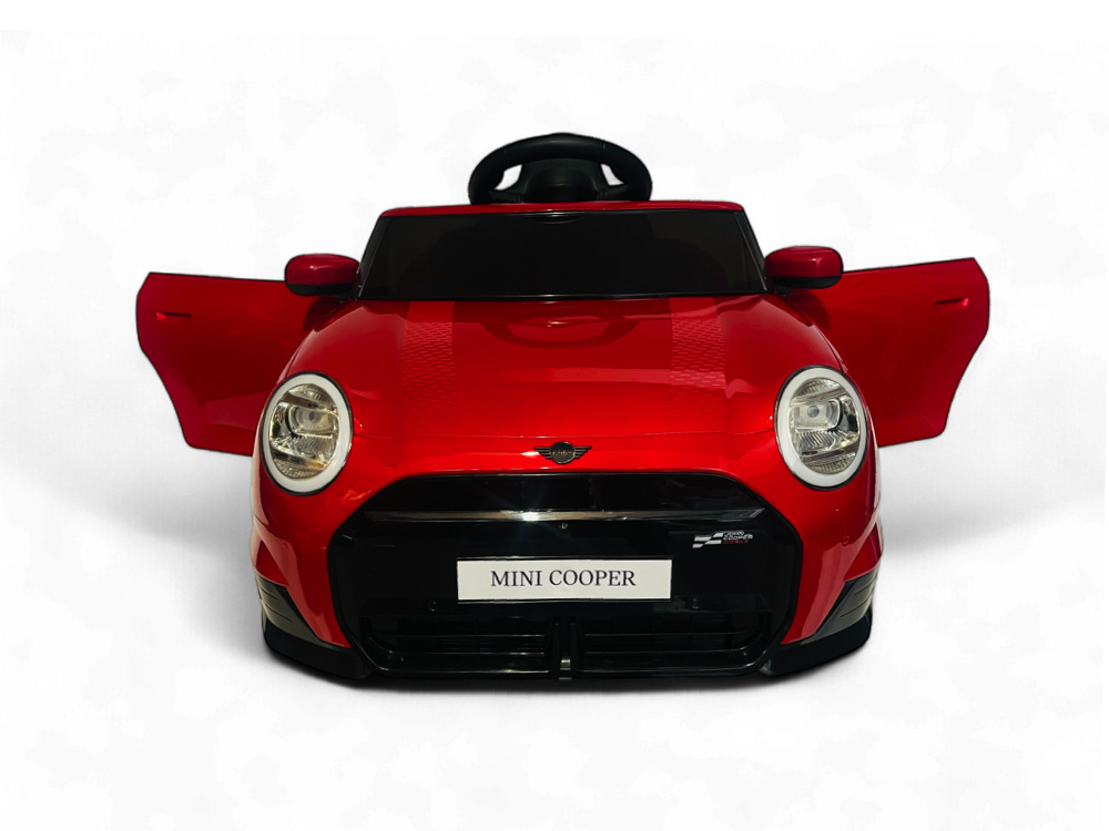 Mini Cooper S, 12 Volt Kinderauto Met Rubberen Banden En Meer!