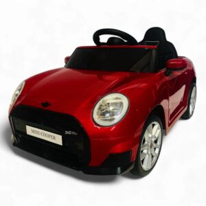 Mini Cooper S, 12 Volt Kinderauto Met Rubberen Banden En Meer!