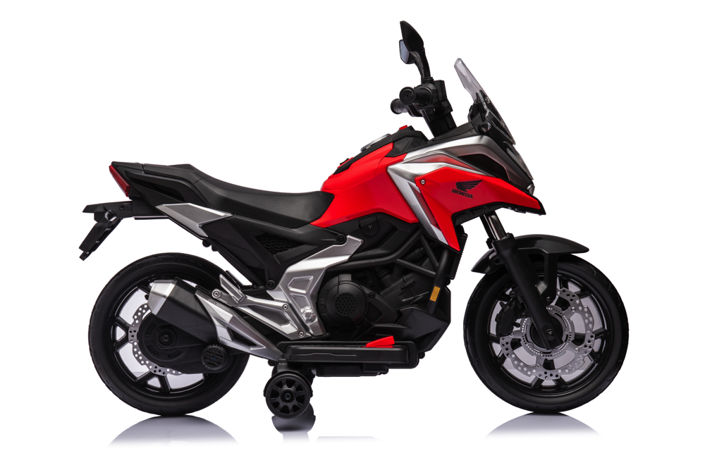 Honda Nc750X, 12 Volt Elektrische Kindermotor Met Rubberen Banden En Meer!