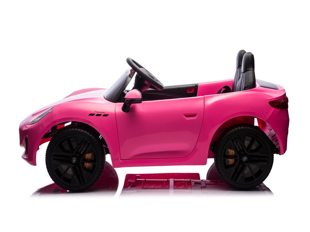 Maserati Granturismo Folgore 2-Zitter, 12 Volt Kinderauto Met Rubberen Banden En Meer!